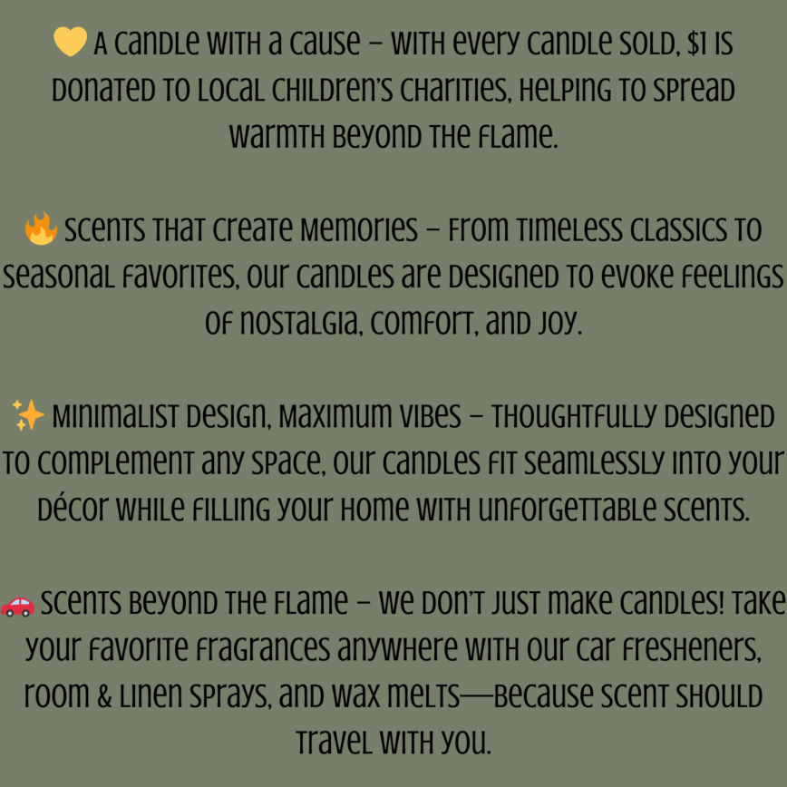 Copy of ✅ Premium Ingredients, No Compromises – We use only high-quality, paraben-free, and phthalate-free fragrance oils for a clean, long-lasting burn. 🍁 Proudly Canadian-Made – Every candle is